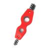 4 In 1 Blue Color Wire Brush Deburr Aluminium Pipe Cleaning Pipe Plumbing Parts Copper Cleaning Brush Tube Pipe Deburrer (Color : Brush and Chamfer) view 4