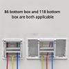 86 Bottom Box Universal Wire Threading Aid Tool Pulley Cable Puller Electrician Adjustable Fast Wire Threading Auxiliary Tool (Color : 1pc) view 4