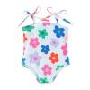 Toddler Infant Baby Girl Swimsuit Clothes One Piece Bathing Suit Floral Sleeveless Summer Swimwear Beach Wear (Multi-Color, 18-24 Months) view 1