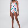 Toddler Infant Baby Girl Swimsuit Clothes One Piece Bathing Suit Floral Sleeveless Summer Swimwear Beach Wear (Multi-Color, 18-24 Months) view 2