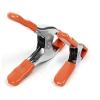 3pcs Metal Spring Clamps 2"-9" Clip Soft Plastic Tips Grip Photos Craft Clips Tools Wedding Clips Carpentry Clips Hand Tool (Color : 3pcs-01) view 1