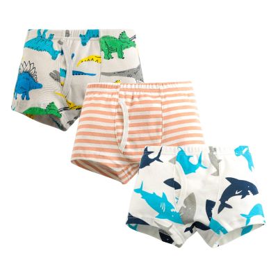 Boxer Boys' Briefs Toddler Baby Boys Underwear Cute Print Briefs Shorts Pants Cotton Underwear Trunks (Khaki, 4-5 Years)