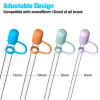Adjustable Straw Cover for Stanley|Simple Modern|Yeti|Owala|Hydro Flask|Reduce|Maars|Meoky|MaxBase|Beast|Hydrapeak Cup, All Brand of Straw Accessories, Diameter 6mm-12mm, BPA Free, Dishwasher safe view 2