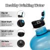 TOOFEEL 1 Gallon Water Bottle - 128 oz Water Bottle with Flip Lid - Gallon Water Bottle with Handle,BPA Free gallon Water jug with Measurements Marked - Transparent Light Blue view 3