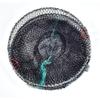 3 Sizes Fishing Bait Trap Casting Net,Folded Fishing Cast Net Shrimp Crayfish Crab Baits Cast Cage,Fishing Net,Portable Folded Fishing Accessories (Diameter 33cm)