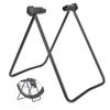 Topyond Durable Black Steel Tube Bike Kickstand Support Bracket - U Shape Foot Rack Parking Frame for Bicycles view 1