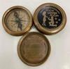 Antique Brass 3" Compass Nautical Pocket Backpacking Compass Happy Aniversary All of ME Loves All of You for Men Quality Travel view 4