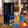 4" 4" 16" Can Cooler Holder with Bottle Opener, Beer Can Sleeves Storage Organizer and Dispenser for Home Family Bar, Metal (BAR) view 4