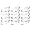 CDQL 15pcs Long line Snap Clips,Stainless Steel Tuna Clips,Longline Branch Hangers Snap,Fishing Accessory Easy On or Off view 1