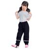 Toddler Rain Pants Kids' Waterproo Rain Pants Lightweight Reflective Rain Wear for Boys Girls Mud (Black, 2-3 Years) view 1