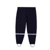 Toddler Rain Pants Kids' Waterproo Rain Pants Lightweight Reflective Rain Wear for Boys Girls Mud (Black, 2-3 Years) view 2