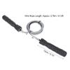 NDNCZDHC Jumps Ropes, Adjustable Rope Skipping Portable Weighted Jumps Rope Fitness Rope Skipping for Adult Students view 2