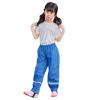 Toddler Rain Pants Kids' Waterproo Rain Pants Lightweight Reflective Rain Wear for Boys Girls Mud (Blue, 7-8 Years) view 1