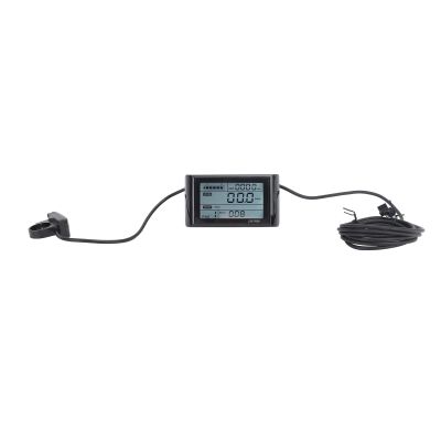 WOOXGEHM E Bike LCD Display Meter, 24V,36V,48V e Bike Conversion Parts, Bike Odometer, Waterproof Multifunction LCD Display, for Bike Lovers!