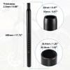X AUTOHAUX 30.4x450mm Universal Bike Seat Post Aluminum Alloy Bicycle Seatpost Mountain Bike Saddle Pole Road Bike Seat Tube Mount Black view 3
