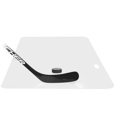 ACE HOCKEY Shooting Pad 24 x 48 - Shoot Like on Real Ice - Practice Shooting, Stickhandling, Passing Skills on 8 sqft - Convenient Off-Ice Training - Easy to Carry - Synthetic Ice Mat