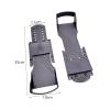 NineFit Basics Rowing Machine Pedals, Replacement Foot Pedals Fitness Equipment Accessories for Workout, Black, 35cmx10cm view 4