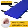 5x5 Adjustable Fixec Height Basketball Pole Pad,Square Basketball Hoop Pole Pad Blue view 3