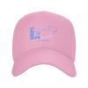 LIFANGMI Hope for A Cure ALS Awareness Baseball Cap Adjustable for Men Women Hat Truck Driver Hats Pink view 2