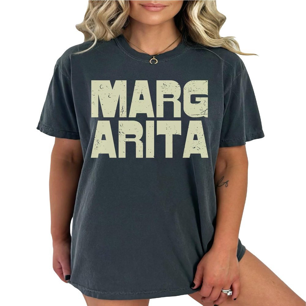 Margarita Shirt Cinco De Mayo Drinking T-Shirt Casual Women Shirt -00569-91 Pepper