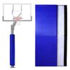 PHENEPUS Square Basketball Pole Pad,Fits 5x5 Fixed Height Basketball Goal Poles Blue,72" Tall view 1