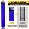 PHENEPUS Square Basketball Pole Pad,Fits 5x5 Fixed Height Basketball Goal Poles Blue,72" Tall view 3