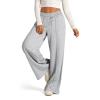 Baggy Sweatpants Women Wide Leg High Waisted Joggers with Pockets Lightweight Cozy Drawstring Sweat Pants Casual Hiking Pants Lounge Pants 2024 Summer Beach Pants Jogger Sweatpants Athletic Pants view 2