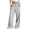 Baggy Sweatpants Women Wide Leg High Waisted Joggers with Pockets Lightweight Cozy Drawstring Sweat Pants Casual Hiking Pants Lounge Pants 2024 Summer Beach Pants Jogger Sweatpants Athletic Pants view 3