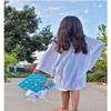 GradPlaza Shiny Choir Gown Kindergarten Preschool Graduation Gown Shiny White Size 33 view 4