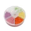 KTGCOZS Pack of 1900 Fly Tying Beads Head for Nymph Fishing Materials 3mm-3.5mm (B# 1900PCS) view 1