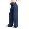 Women's Baggy Sweatpants: High Waisted Wide Leg Joggers with Pockets, Cozy Lightweight Drawstring Lounge Pants for Casual Hiking, Summer Beach & Athletic Activities view 4