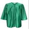 GradPlaza Shiny Choir Robe Kindergarten Preschool Graduation Gown Shiny Graduation Gown for Kids Emerald Green Size 24 view 1