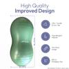 Durable Peanut Ball for Pregnancy Labor - Thick Antiburst Birth Ball - Green (Pump Included) view 2