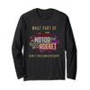 What Part Of Model Rocketry Don't You Understand? Funny Long Sleeve T-Shirt view 1