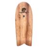 Kohol  66-inch Surfboard Clear Coated in Organic Hempseed Oil: Full-Bodied Adult Paepo'o with Signature Whale Tail - Versatile, Fast Skill Levels by Earth Fan view 1