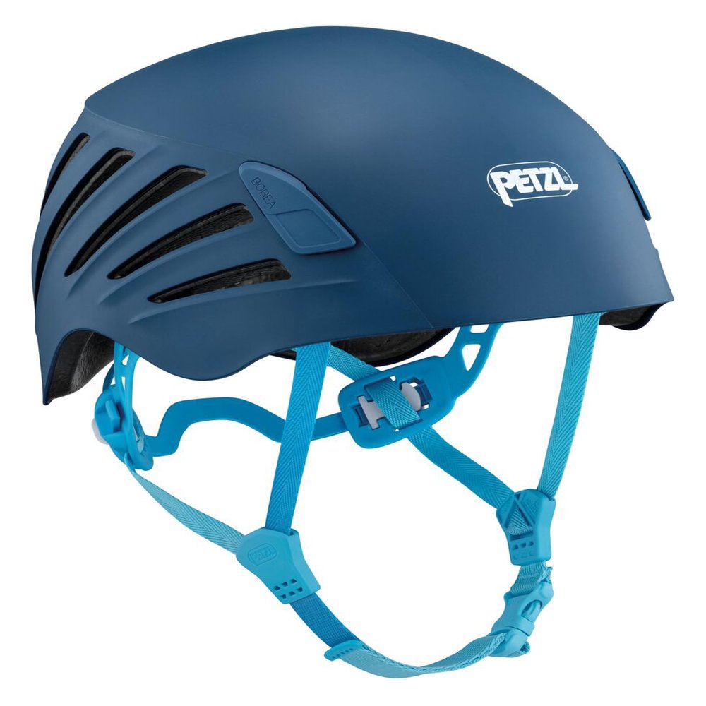 Petzl BOREA Durable Women's Helmet with Ponytail Compatibility - Navy Blue