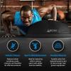 Bosu NexGen Strength Trainer Balance Ball, Black view 3