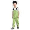 Kids Rain Pants Toddler Waterproo Little/Big Boys Girls Pants Rain Overalls, Mud Dirty Proof (Light Green, 5-6 Years) view 3