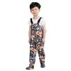 Boys Girls Waterproo Suspender Rain Pants Outdoor Toddler Rain  Kids Mud Proof (Multicolor-1, 10-11 Years) view 3