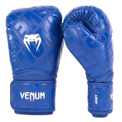 Venum Contender 1.5 XT Boxing Gloves - White/Blue - 14-Ounce