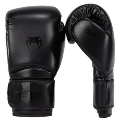 Venum Contender 1.5 Boxing Gloves - Black/Black - 14-Ounce