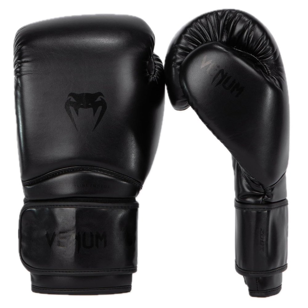 Venum Contender 1.5 Boxing Gloves - Black/Black - 14-Ounce