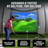 GoSports Range Cage 10 ft x 8 ft Golf Practice Hitting Net with Impact Screen view 3