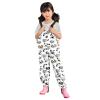 Boys Girls Waterproo Suspender Rain Pants Outdoor Toddler Rain  Kids Mud Proof Overall (White, 10-11 Years) view 1