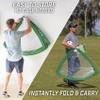 GoSports Team Tone 4 ft x 3 ft Portable Soccer Goal for Kids - Pop Up Net for Backyard - Dark Green view 4