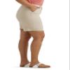 Lee Women's Plus Size Ultra Lux Comfort with Flex-to-Go Utility Bermuda Short Greige 14 Plus view 3