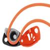 PETZL NEOX Belay Device with cam-Assisted Blocking, Optimized for Lead Climbing, Orange view 3