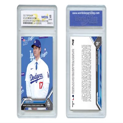2023 Official Topps Now SHOHEI OHTANI Los Angeles Dodgers Rookie Card #OS23 - Graded Gem-Mint 10