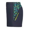 Under Armour Boys' Performance Tech Shorts, Elastic Waistband, Lightweight & Fast-Drying, Gray Block Print, 3T view 2