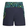 Under Armour Boys' Performance Tech Shorts, Elastic Waistband, Lightweight & Fast-Drying, Gray Block Print, 3T view 3
